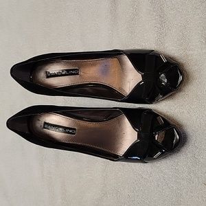 Bandolino Black Patent leather shoe sz 7.5